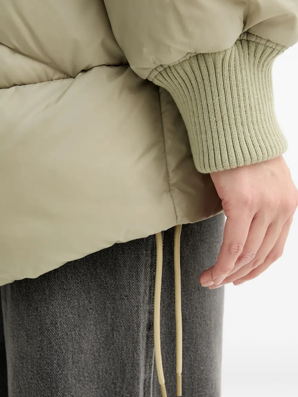 Marc O'Polo Jack met capuchon Beige