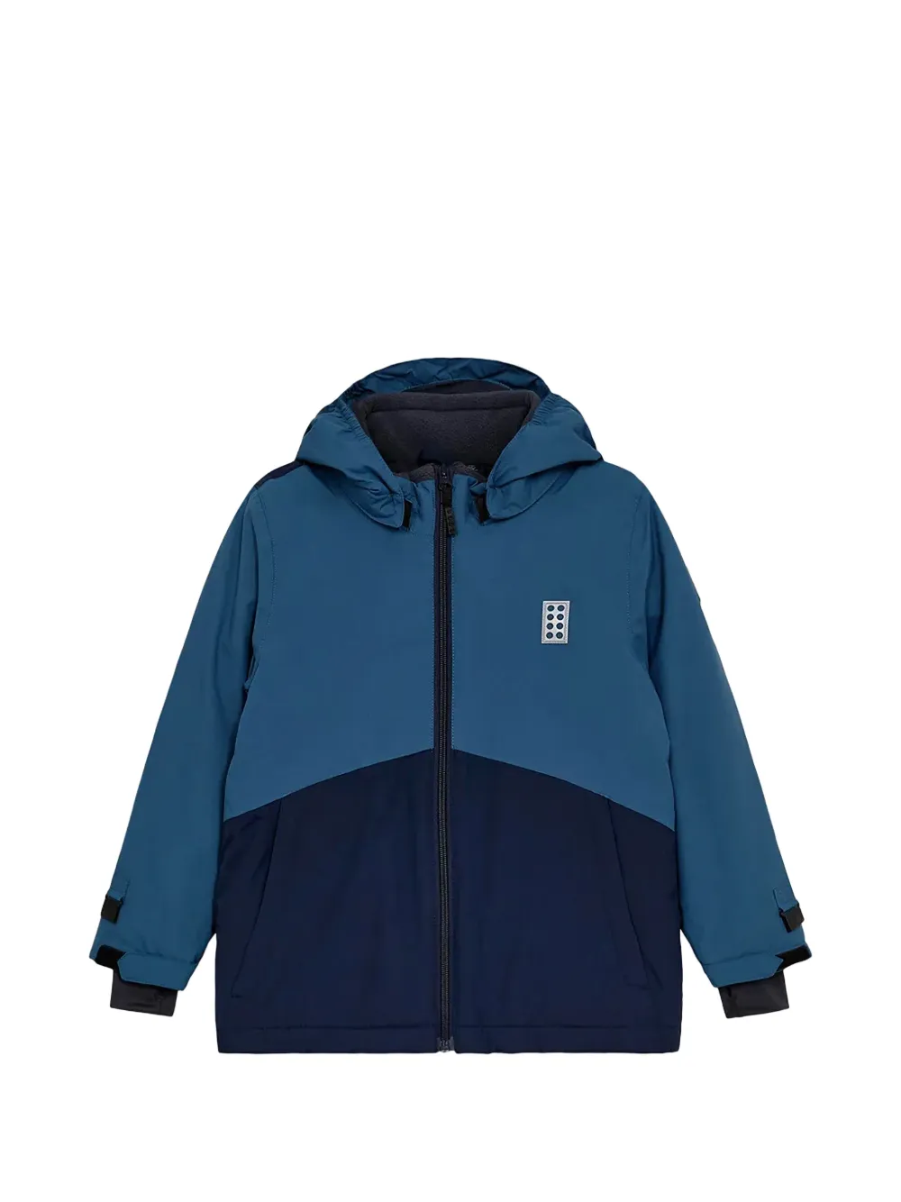 Lego LWJAD 703 hooded colour-block jacket Blauw