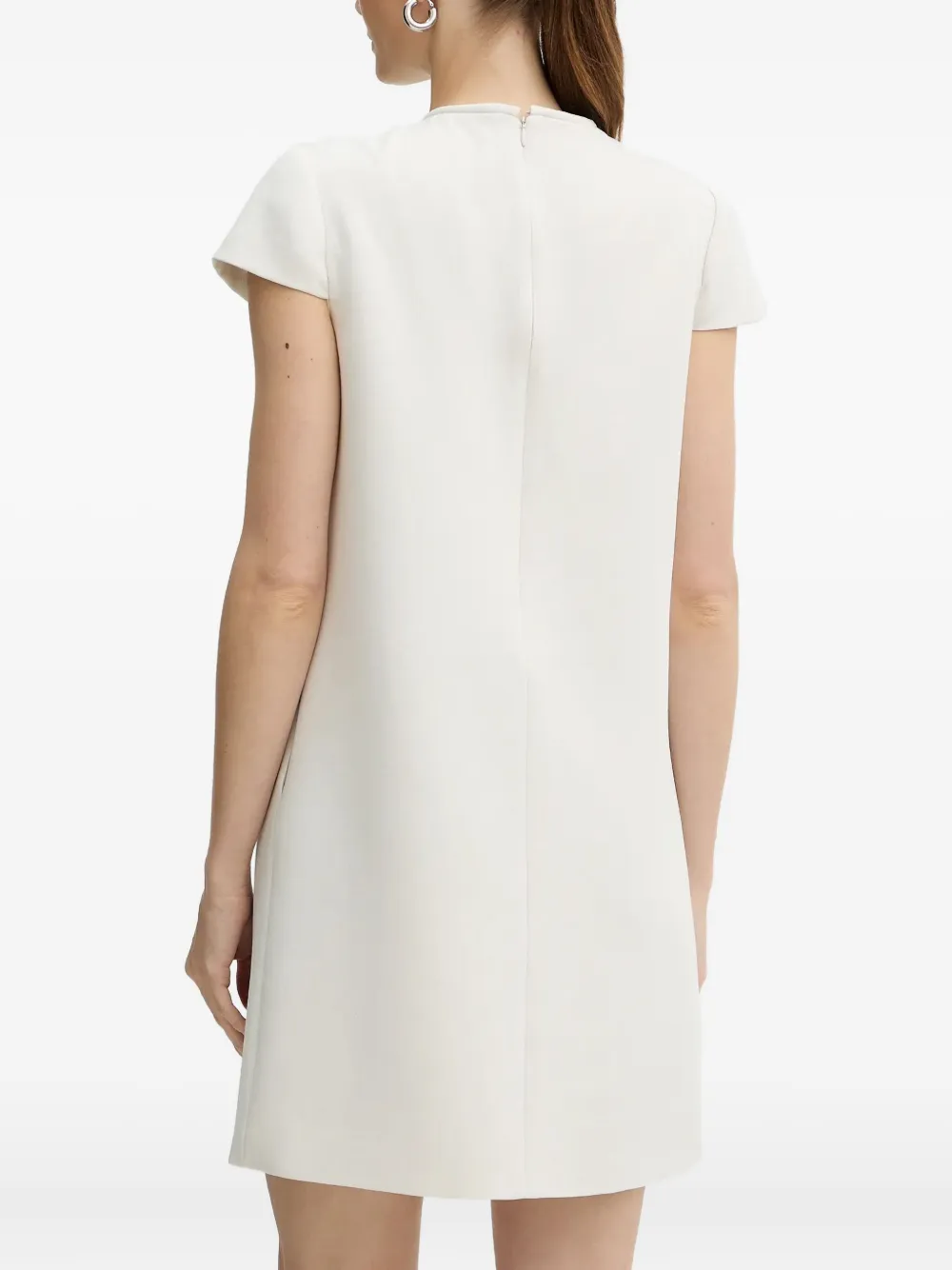 Luisa Spagnoli Gravina Sequin-embellished Mini Dress In Neutral