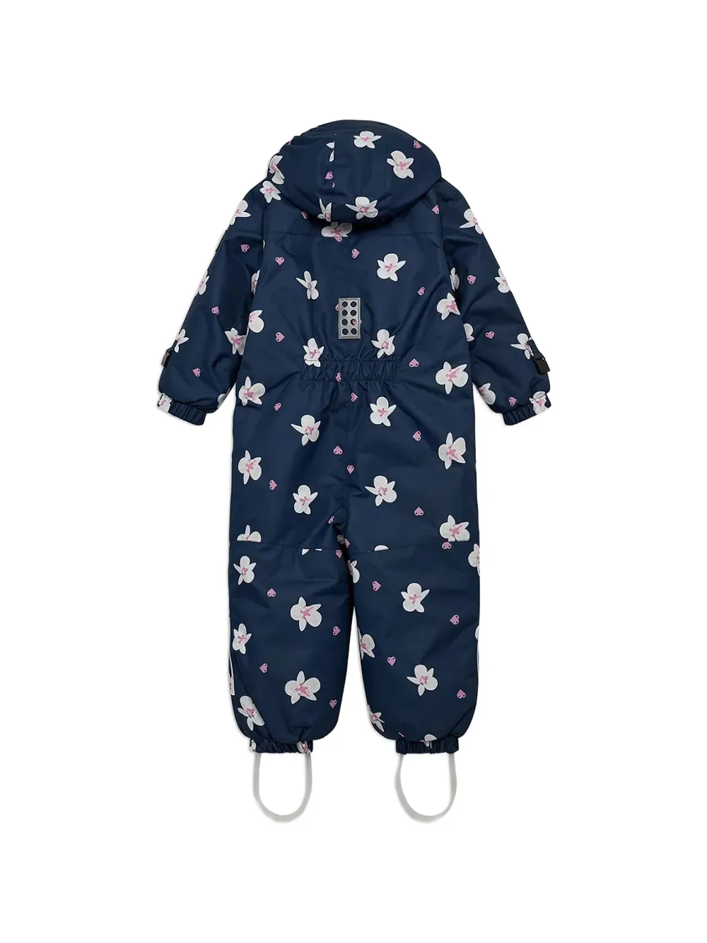 Lego LWJaz 710 skipak met bloemenprint en capuchon Blauw