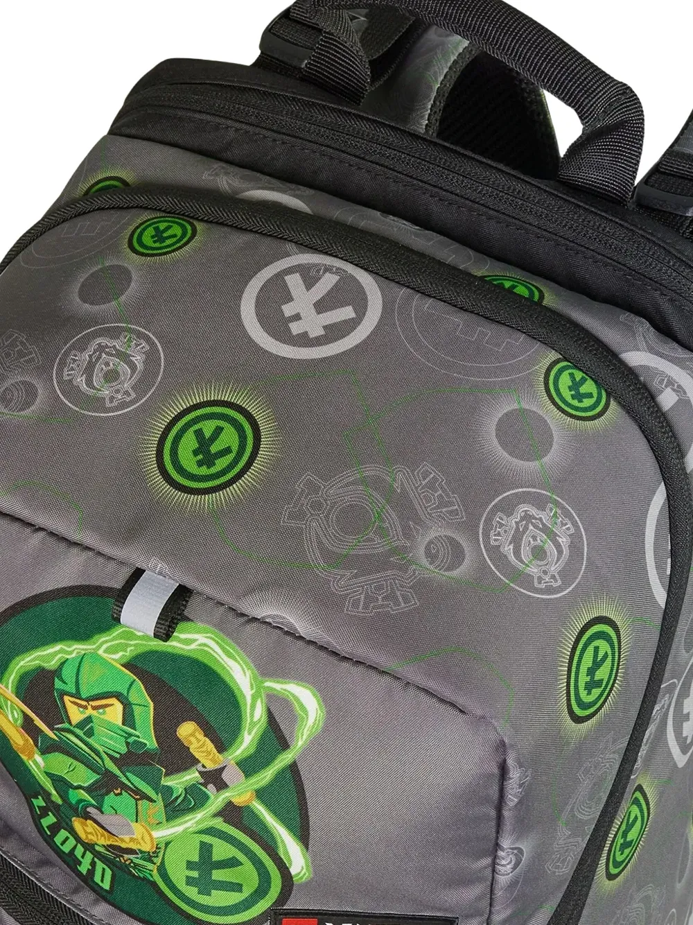 Ninjago print zipped backpack