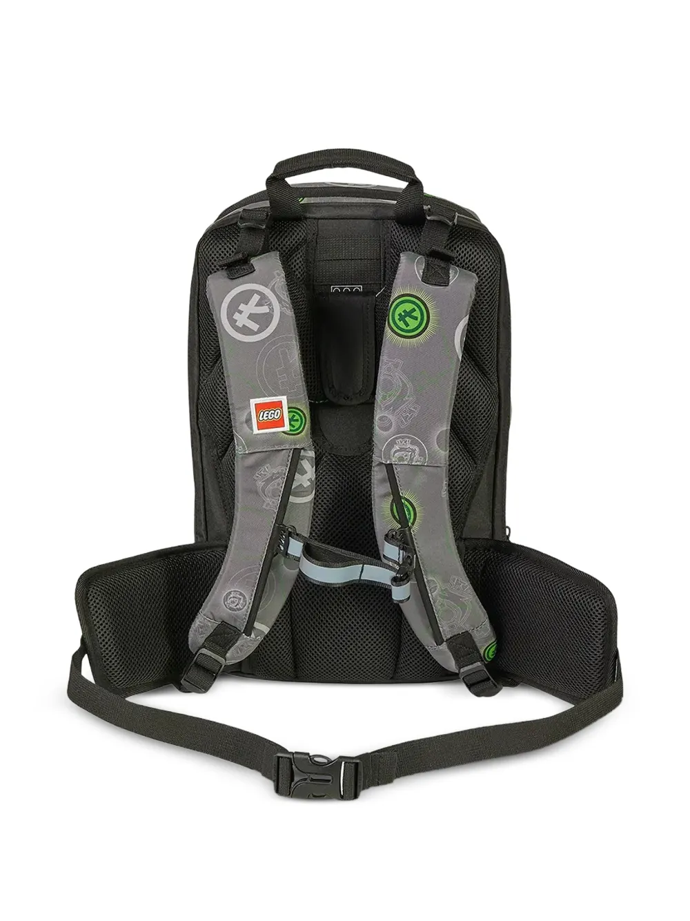 Lego Ninjago print zipped backpack - Grijs