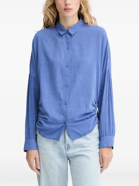 Sessùn drawstring textured shirt