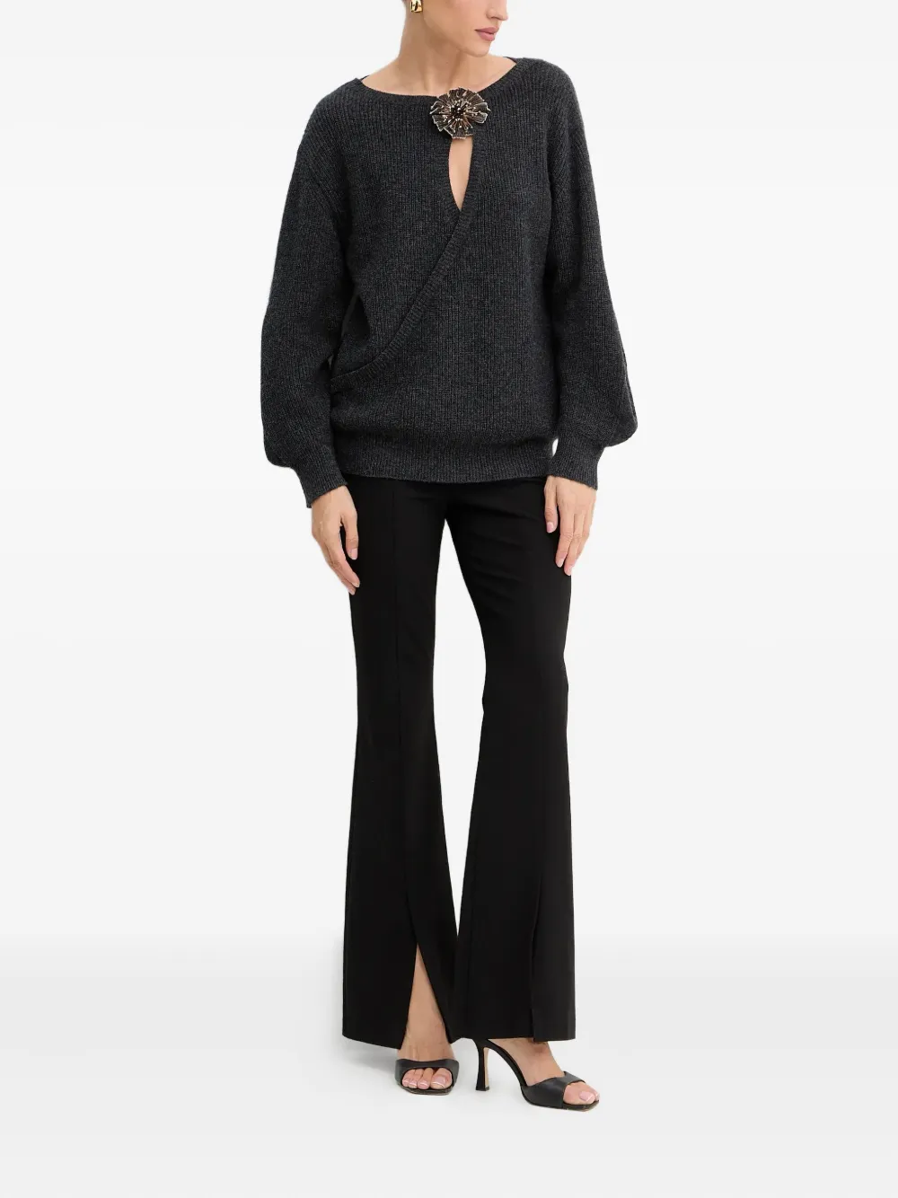 SIMONA CORSELLINI suéter con apliques | Suéteres | Image 2