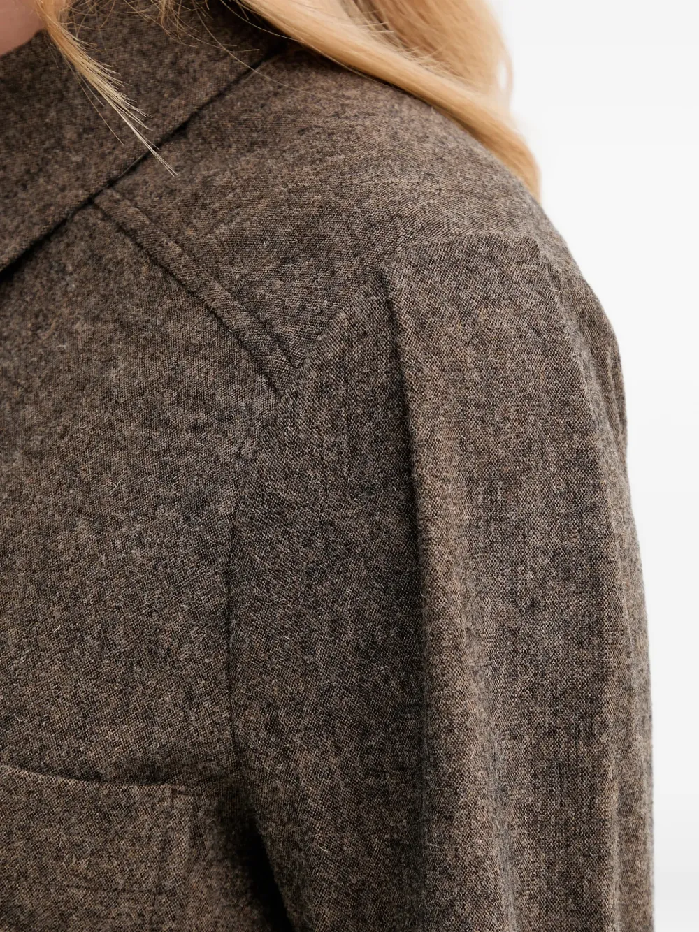 Sessun Long Sleeve Shirt In Brown