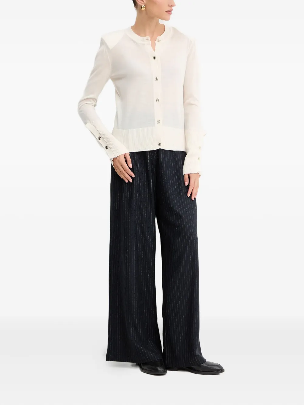 SIMONA CORSELLINI button-embellished cardigan | Cardigans | Image 2