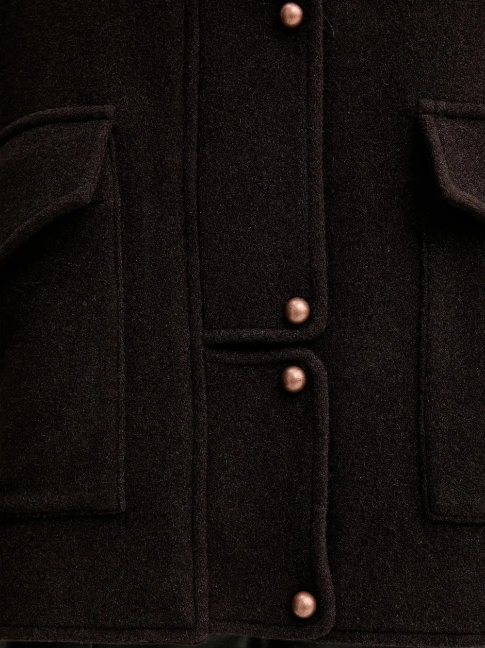 Sessun Single-breasted Coat In Black