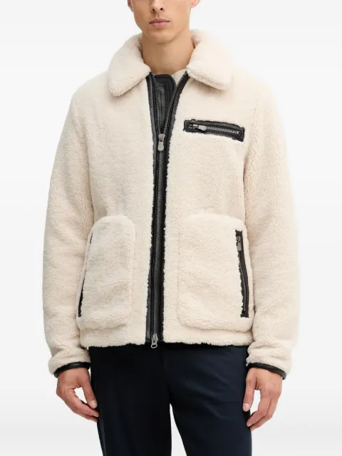 Save The Duck veste texturée à détails de zips