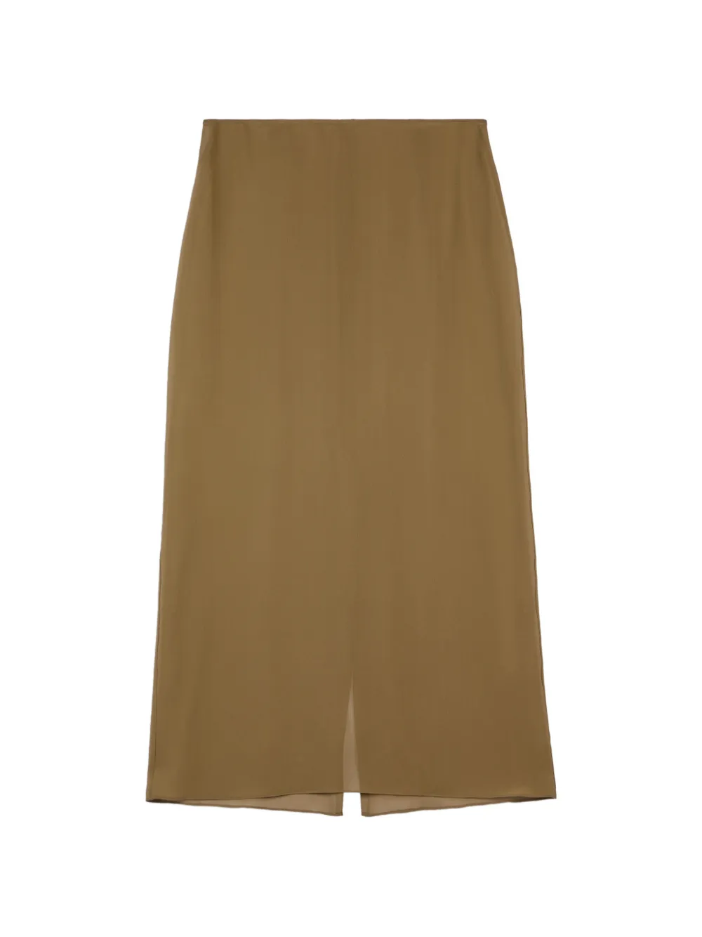 Tod's silk midi skirt - Brown