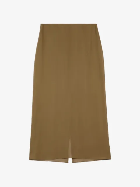 Tod's falda midi de seda