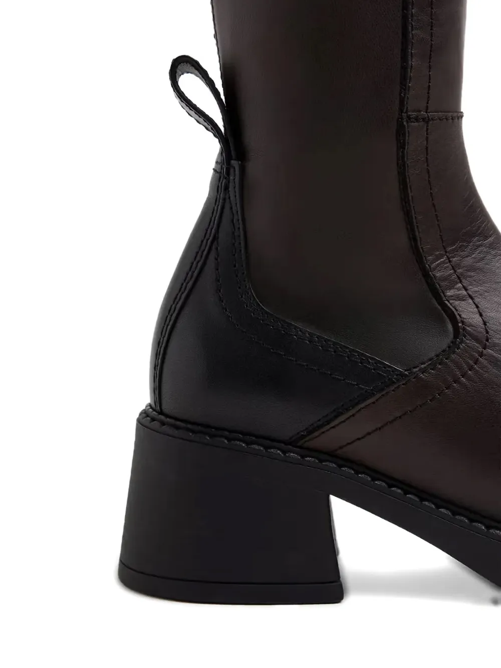 Miista 65 mm Fiba laarzen met blokhak Bruin