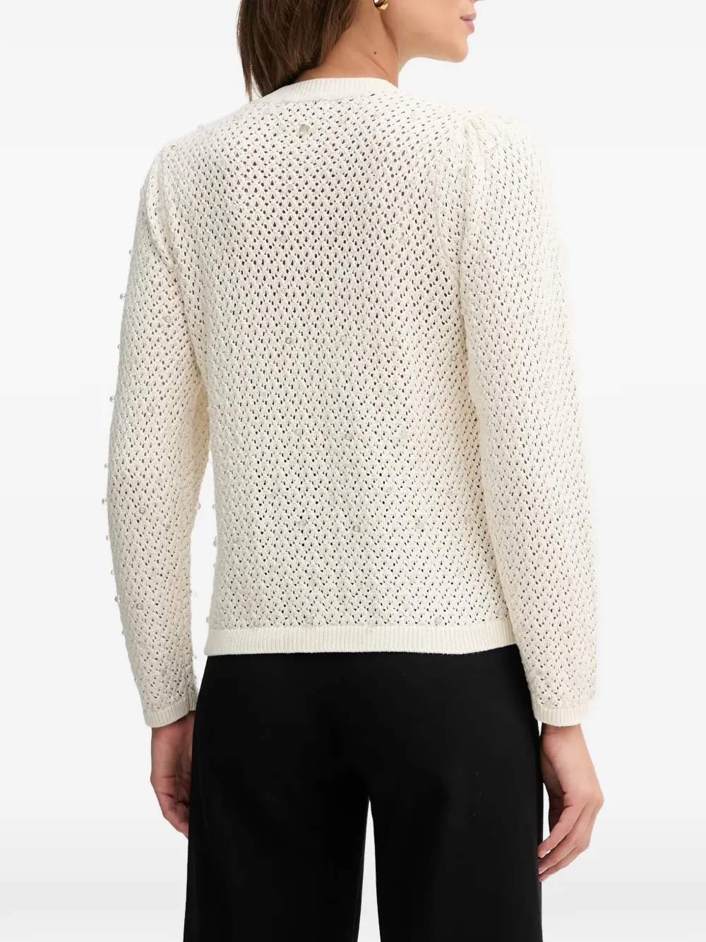  Pedro Del Hierro Open-knit Sweater - Neutrals 