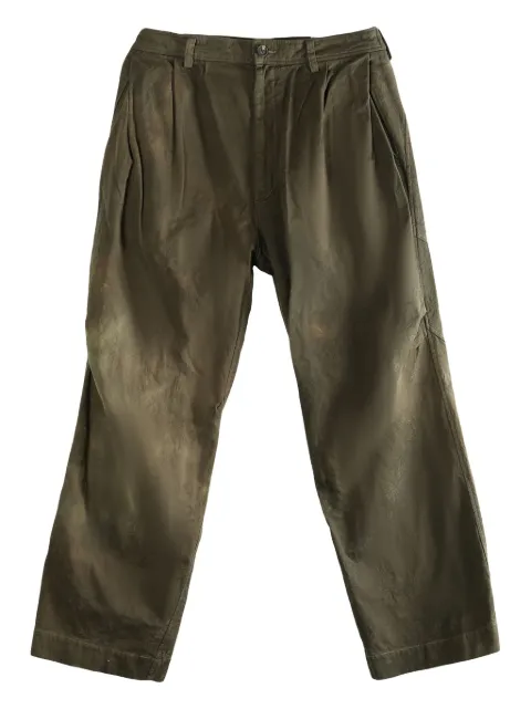 Ziggy Chen pleated straight-leg trousers