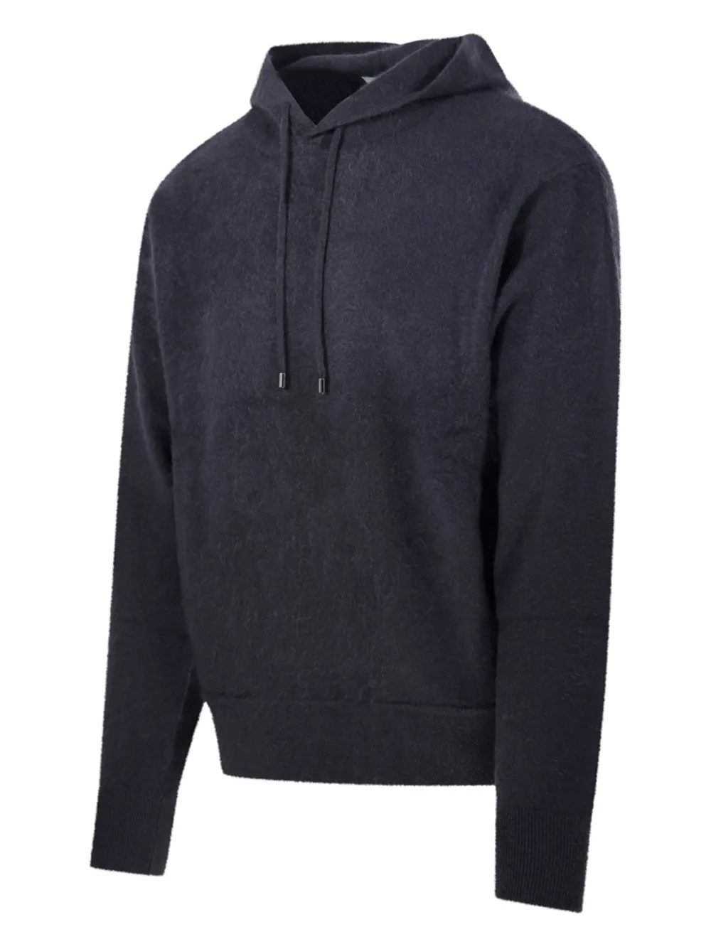 Cashmere Company Hooded Sweater In Blue