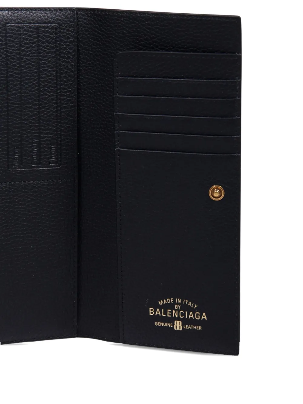 Balenciaga Portemonnee met logoprint Zwart