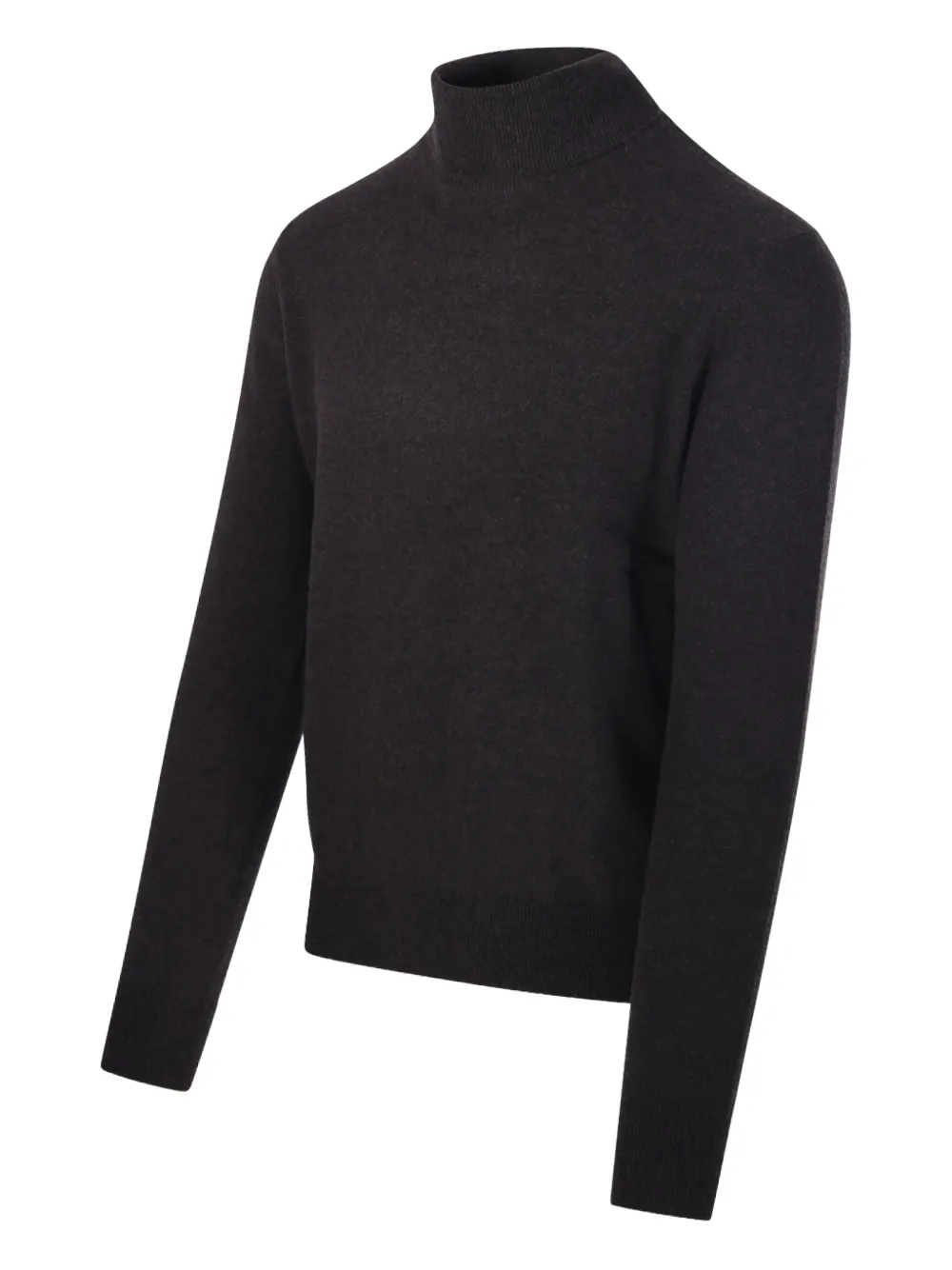 Cashmere Company High-neck Sweater In Brown