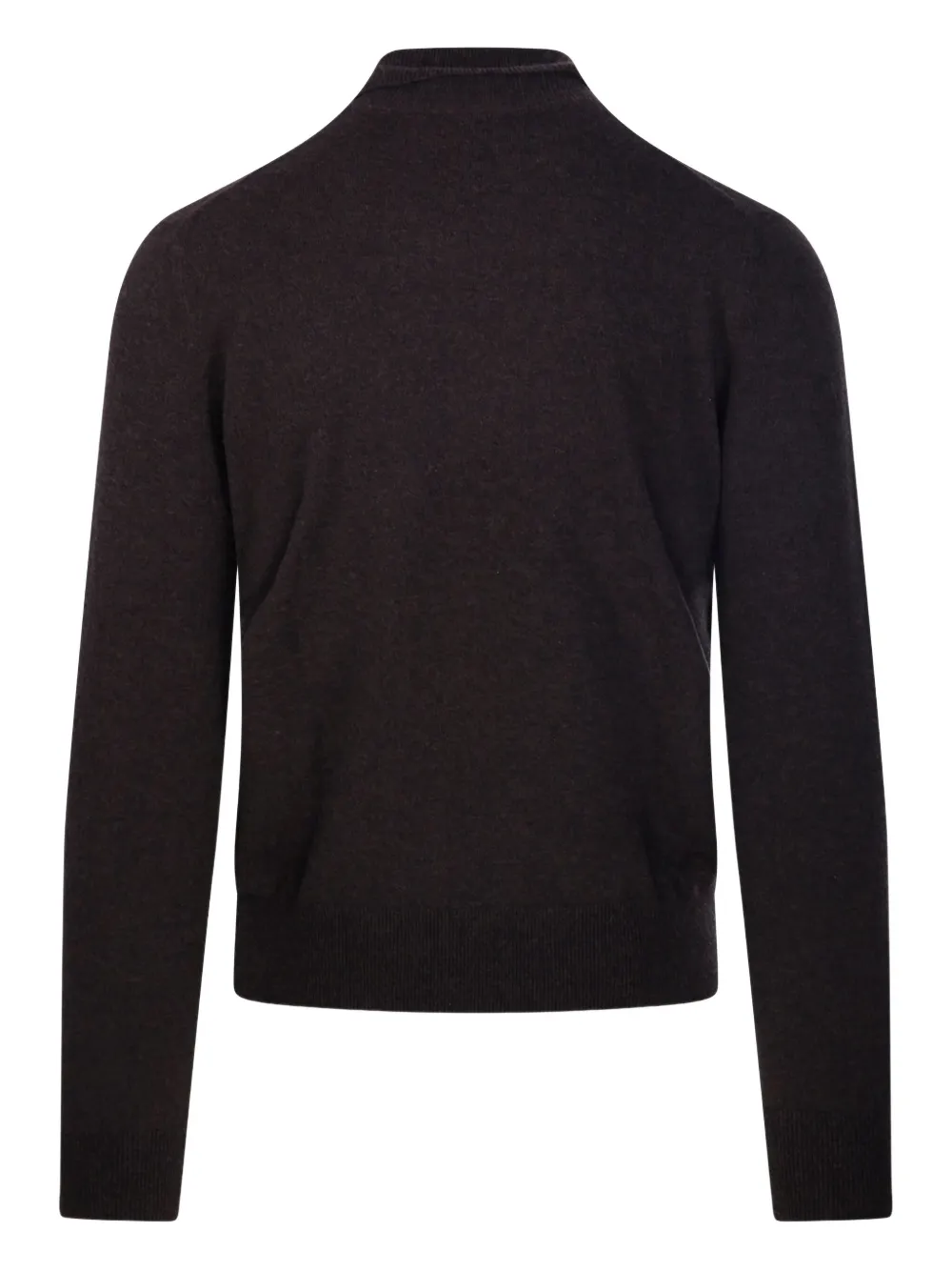 CASHMERE COMPANY high-neck sweater - Bruin