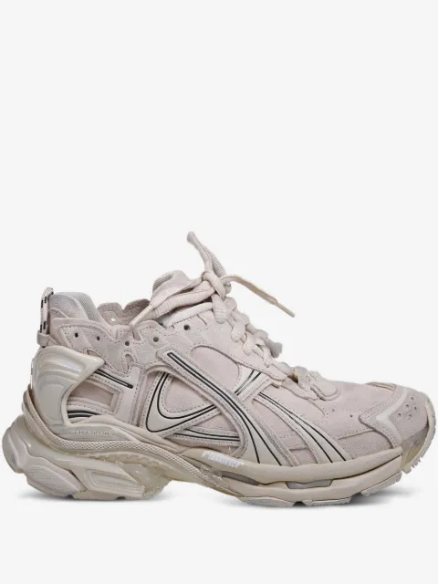 panelled-design sneakers