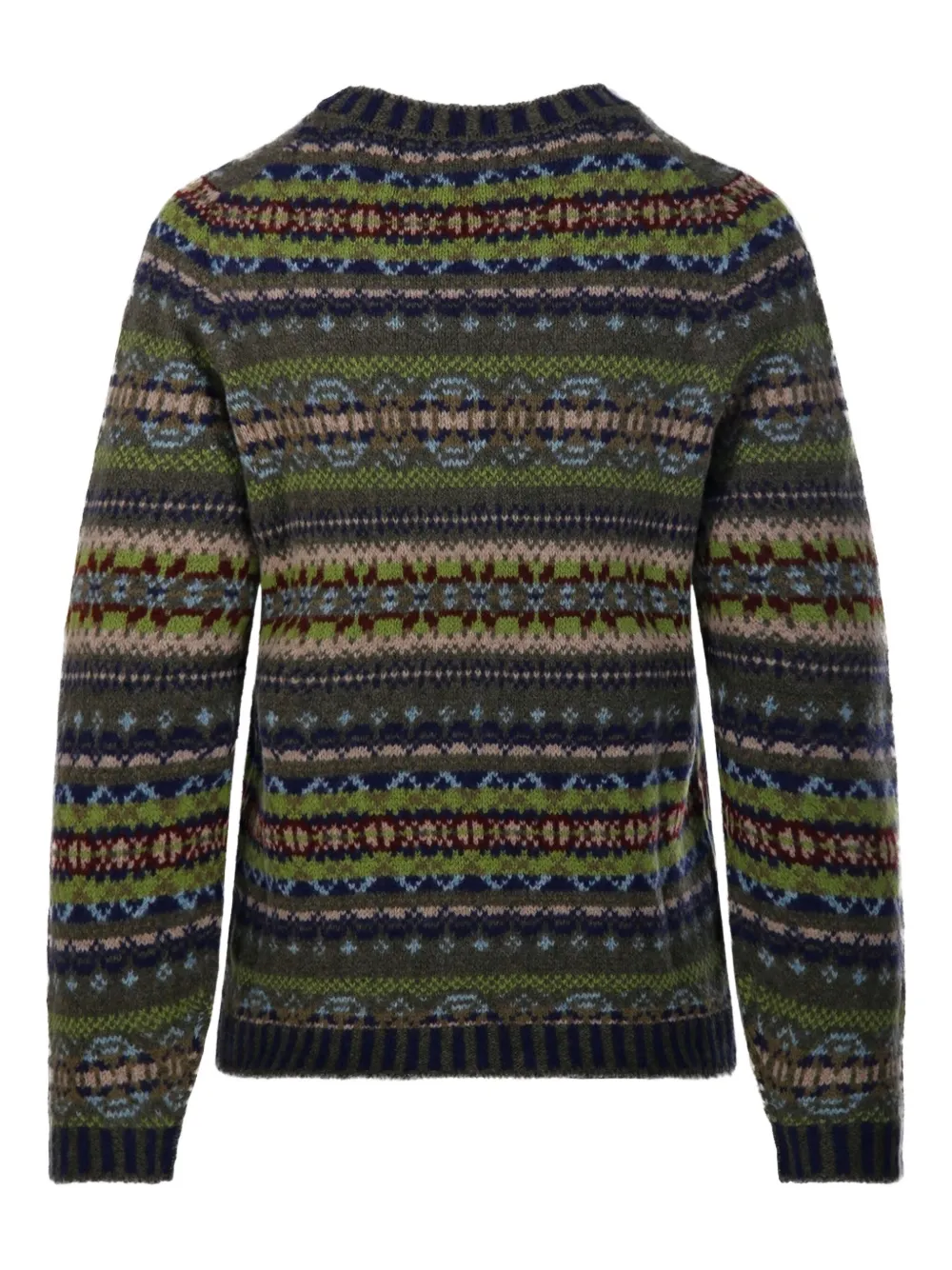 Eribé Fair Isle Knitwear In Green