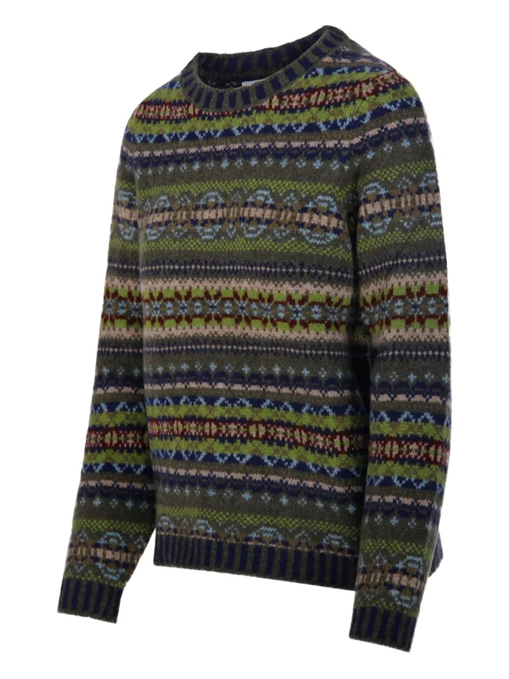 Eribé Fair Isle Knitwear In Green
