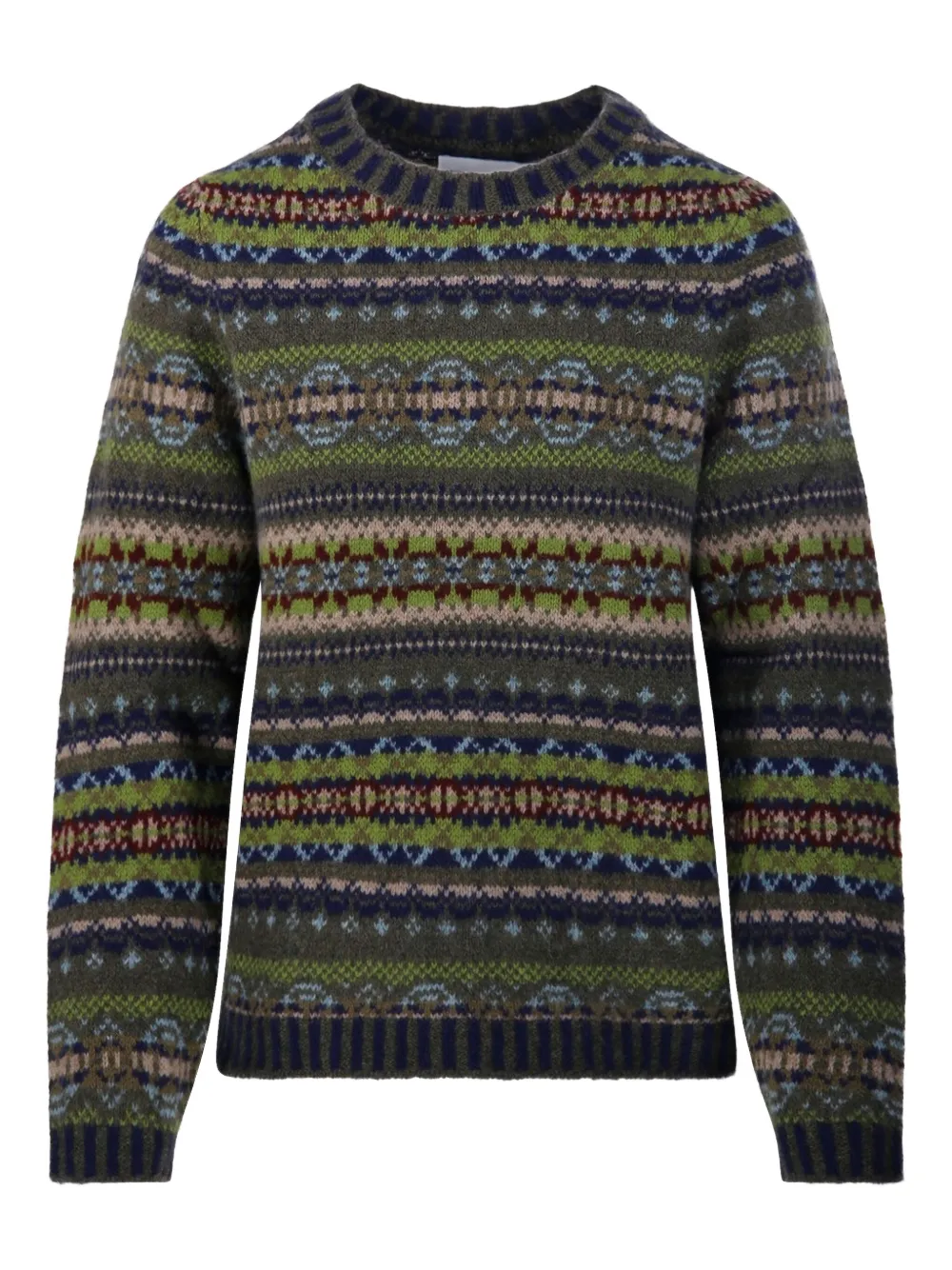 Eribé Fair Isle Knitwear In Green