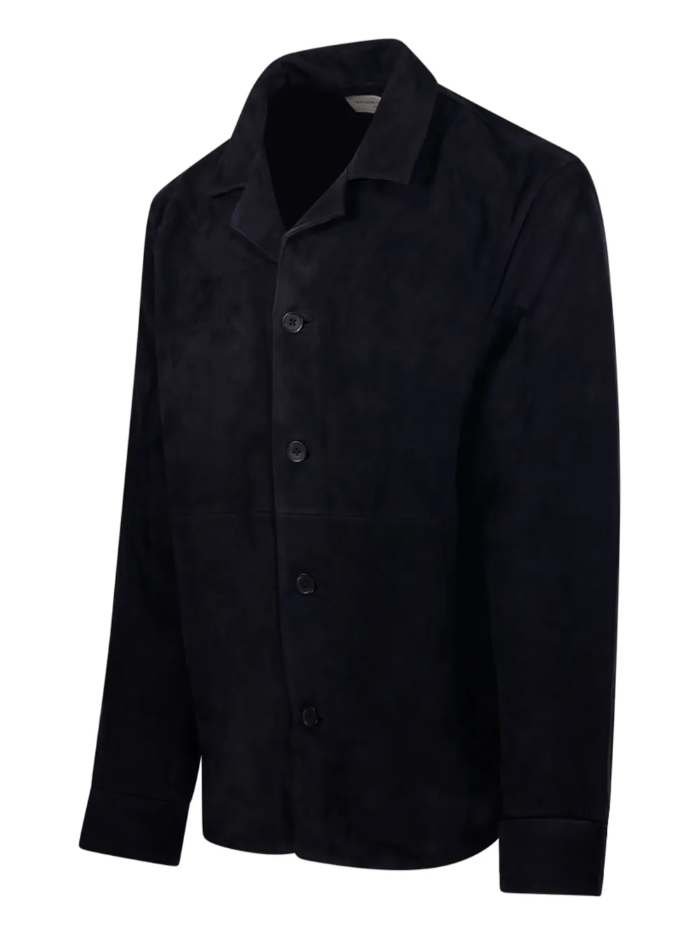 Officine Generale Single-breasted Casual Jacket In Blue