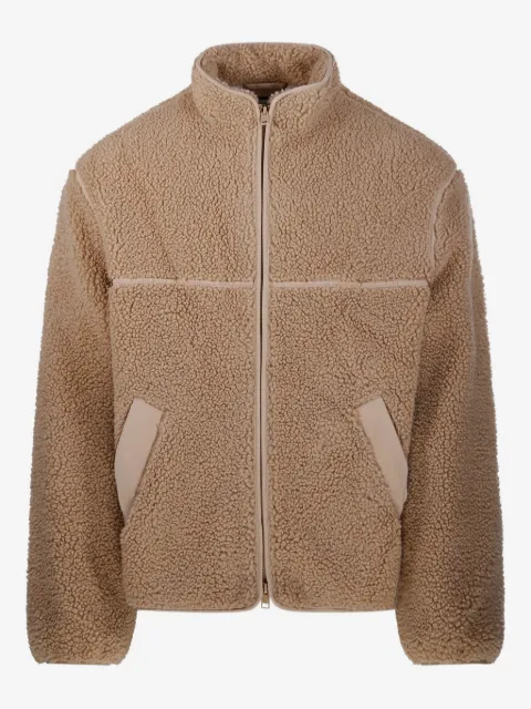 Maison Kitsuné zip-up fleece jacket