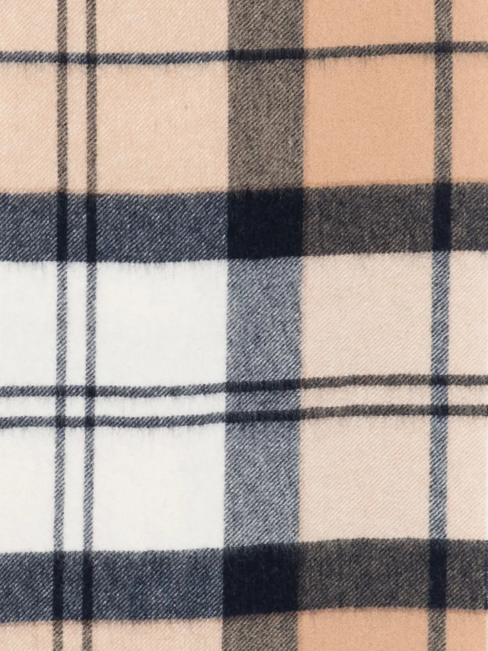 Barbour écharpe frangée à motif tartan | Homme | Image 2