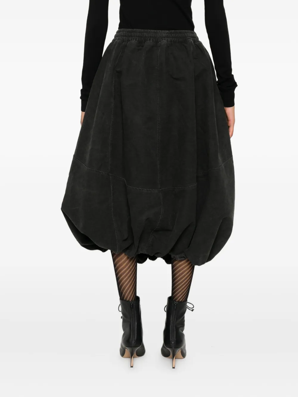 YMC Parachute elastische rok Grijs