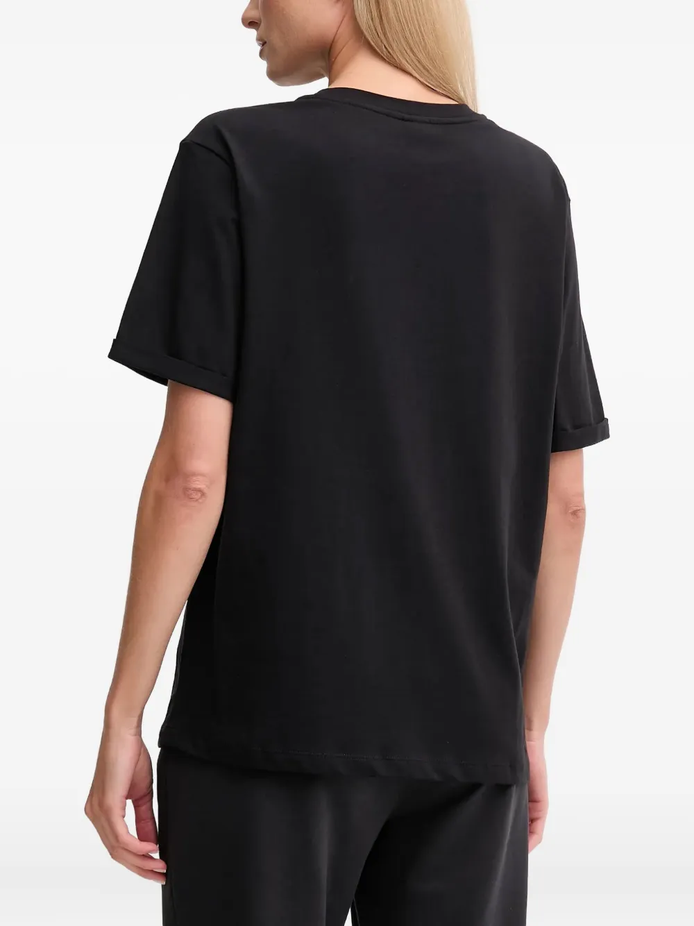 BOGNER FIRE+ICE Sinja verfraaid T-shirt Zwart