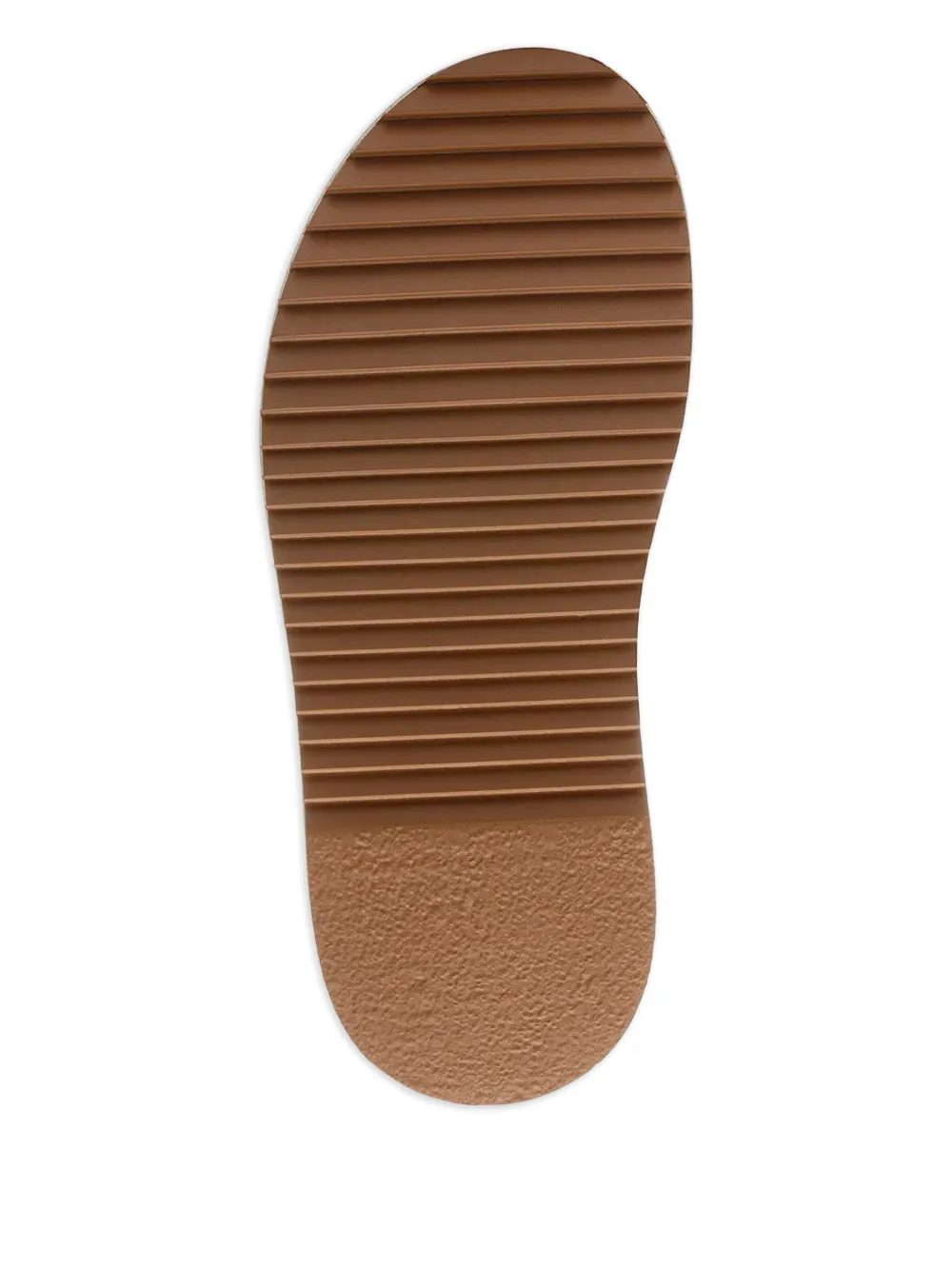 BOGNER Sandalen met plateauzool en gekruiste bandjes en hak Beige