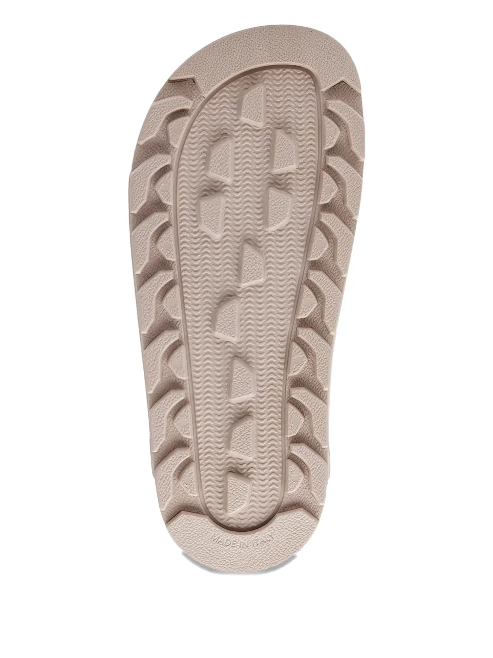 Bogner Logo-pattern Strapped Slides In Neutral