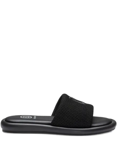 BOGNER logo-detail mesh flat sandals