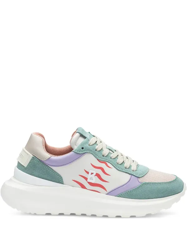 Bogner Flame-detail Sneakers in White