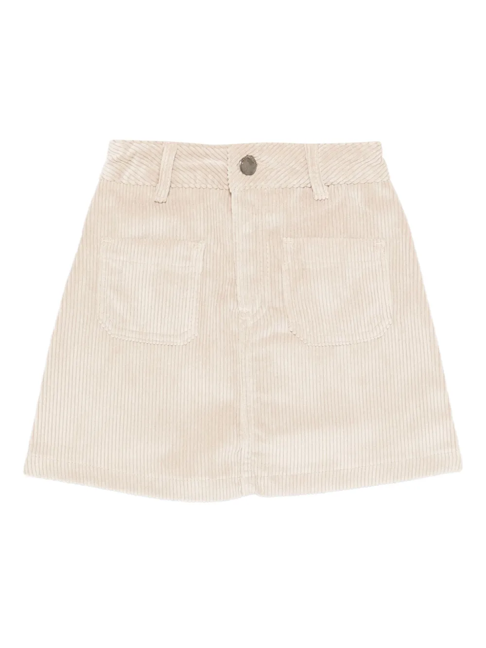 Emporio Armani Kids corduroy mini skirt - Marrone