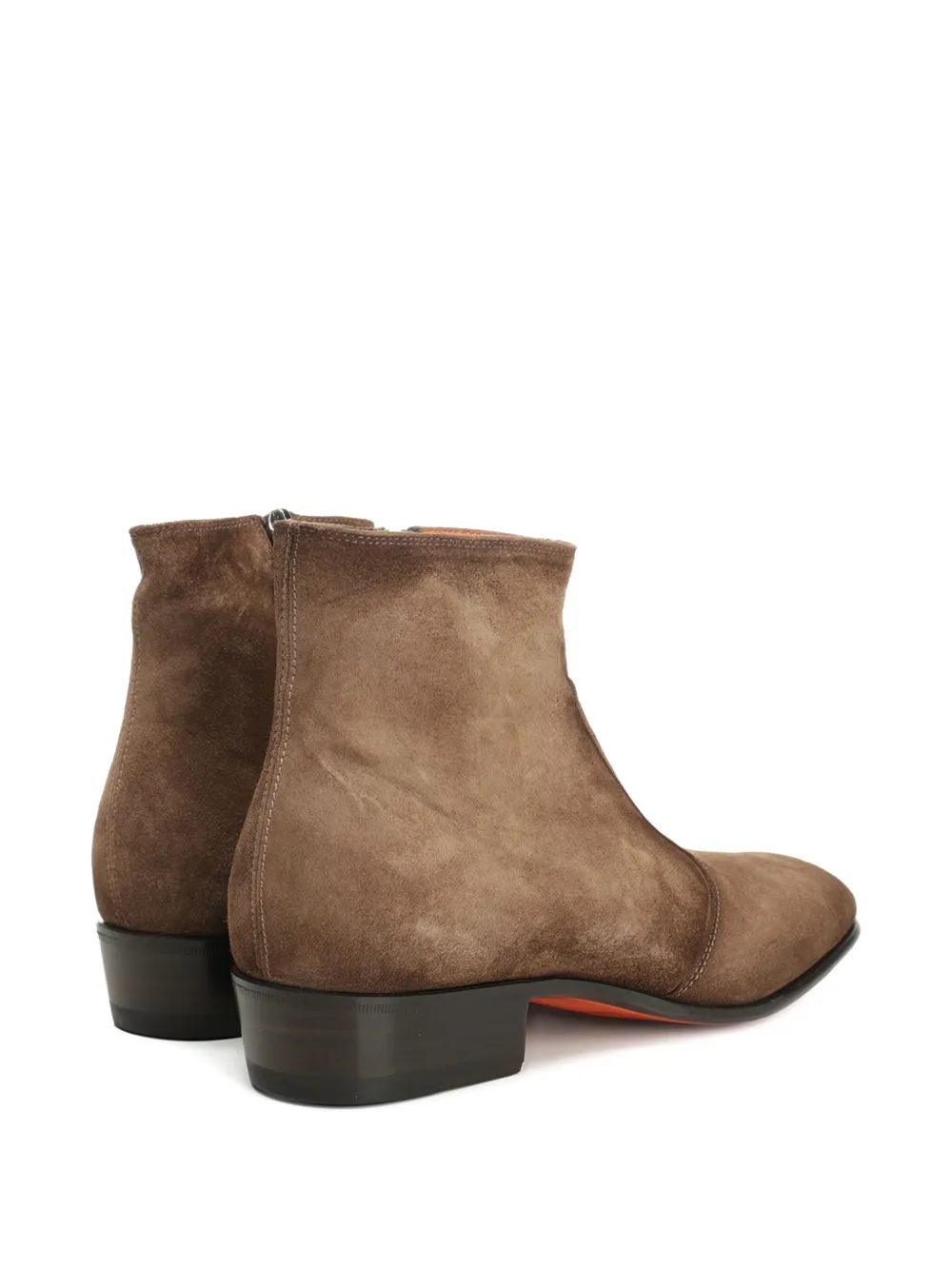 Santoni Adrian enkellaarzen Bruin