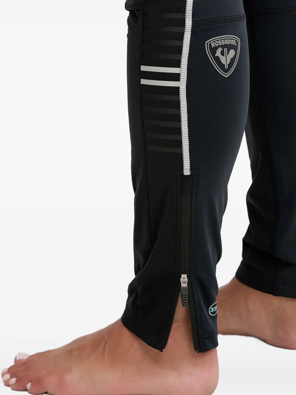 Rossignol Poursuite broek met gestreepte rits Zwart
