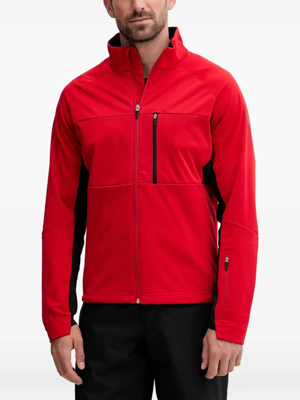 Rossignol Genetys zip-fastening logo-detail jacket | Red | Image 1