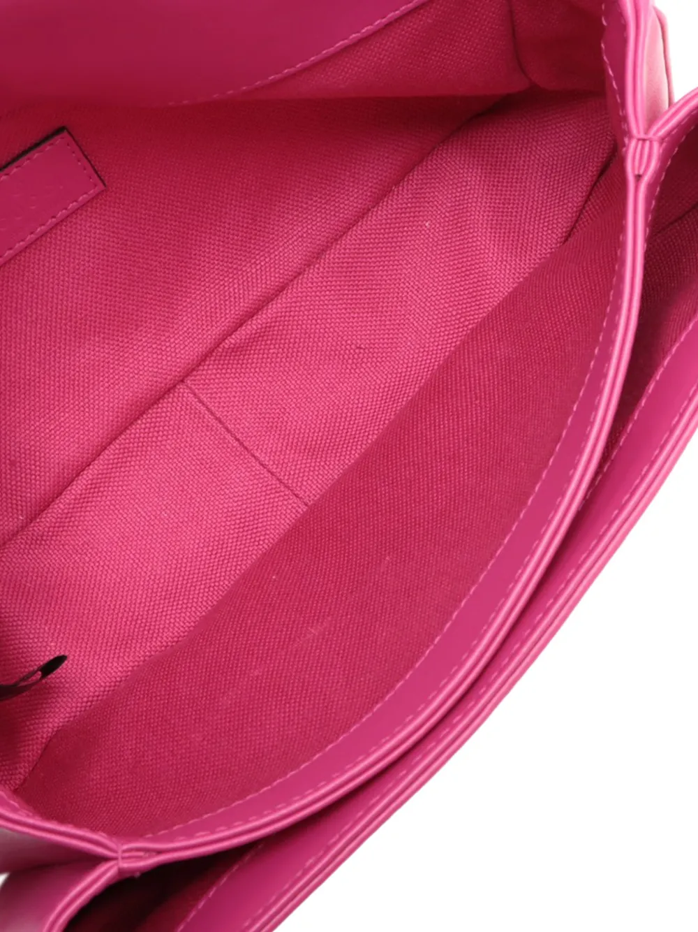 Pre-owned Gucci 2016-2025 Small Calfskin Gg Marmont 2.0 Satchel In Pink