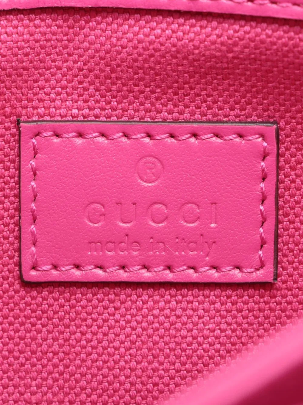 Pre-owned Gucci 2016-2025 Small Calfskin Gg Marmont 2.0 Satchel In Pink