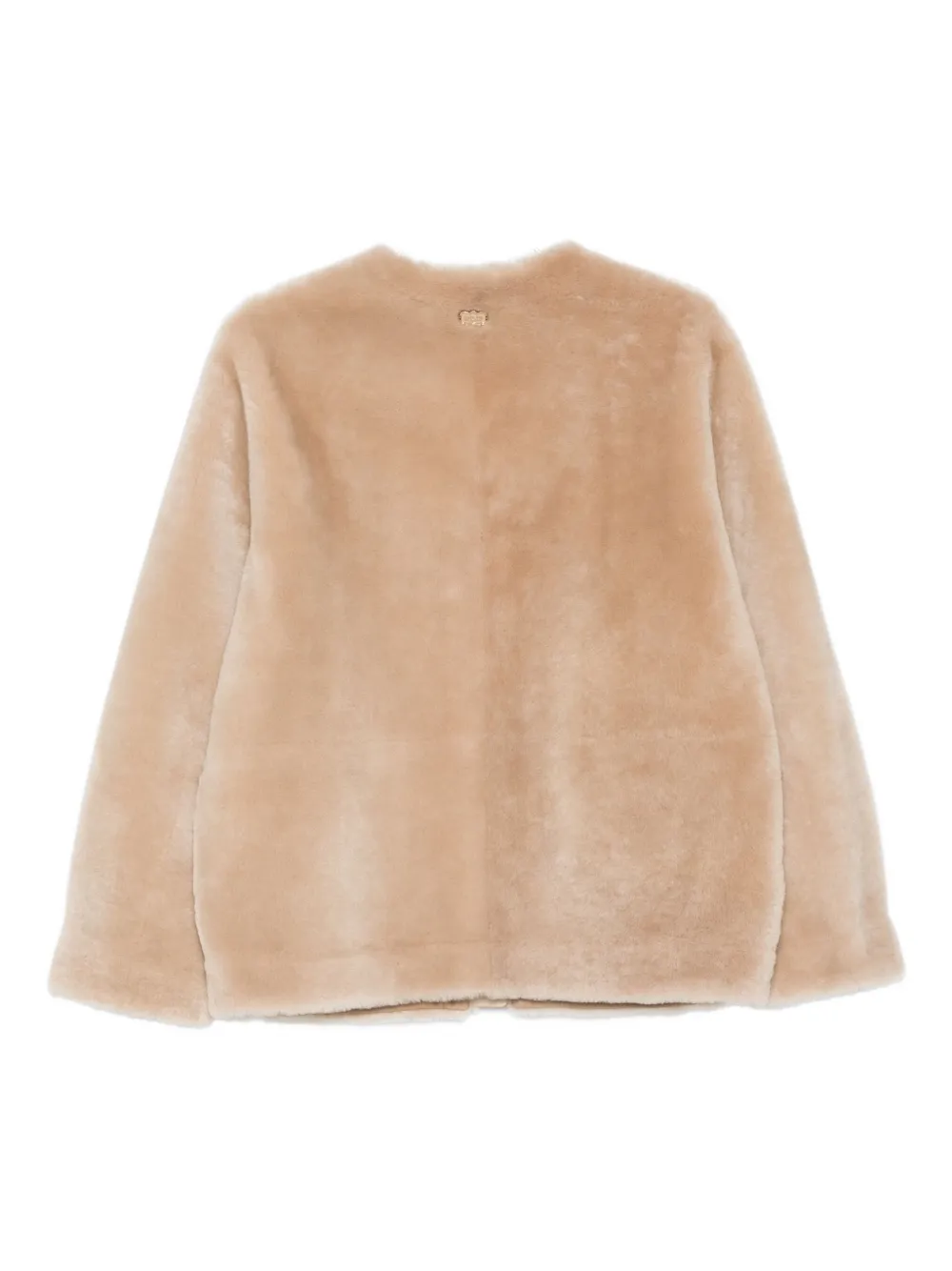Agnona Patch-pocket Jacket In Neutral