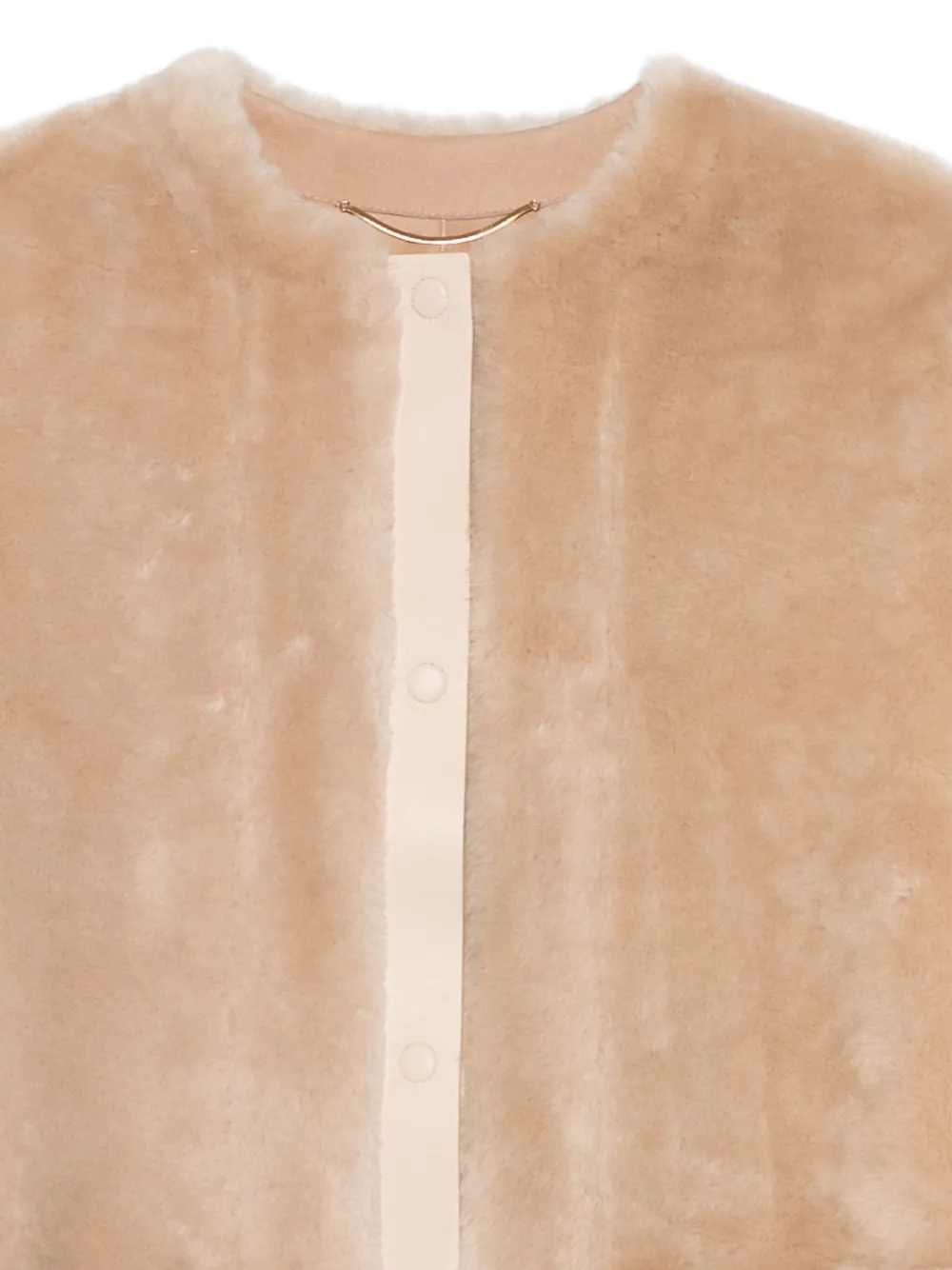 Agnona Patch-pocket Jacket In Neutral