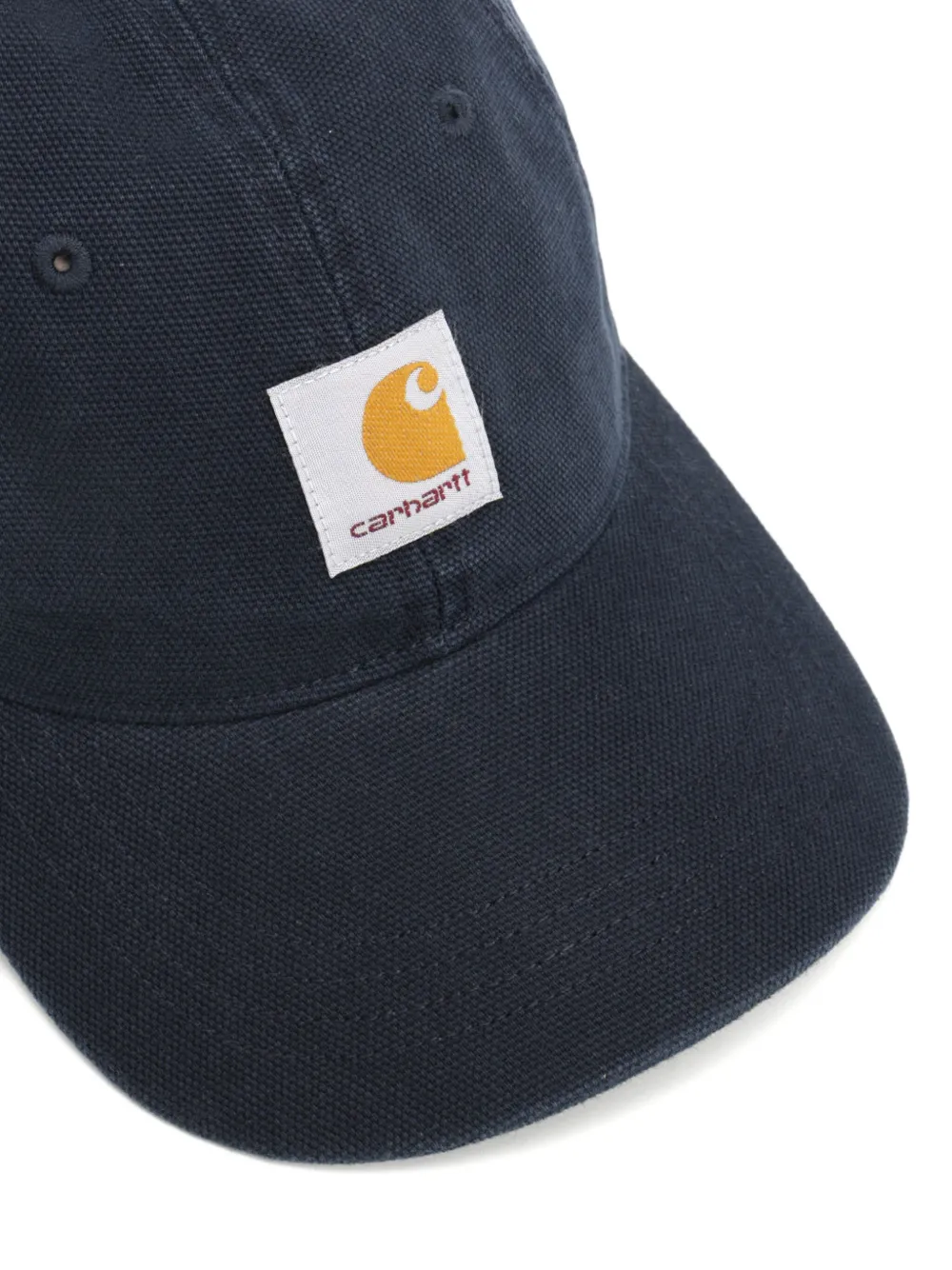 Carhartt Selby Logo-patch Cap In Blue