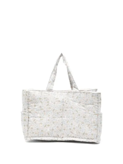 Avery Row pañalera capitonada con logo estampado