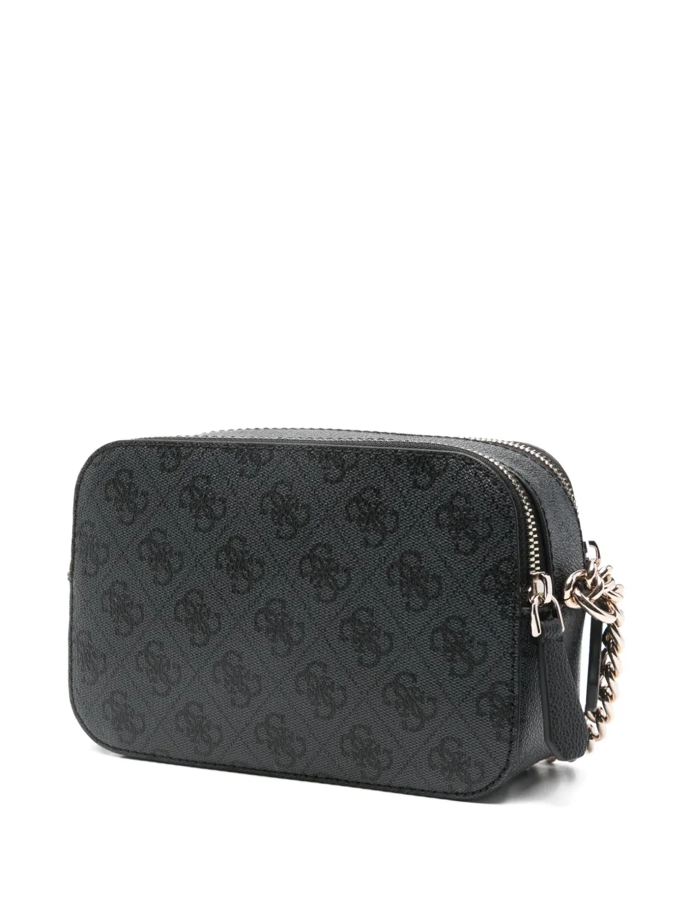 Guess Usa Noelle Ii Logo-plaque Cross Body Bag In Gray