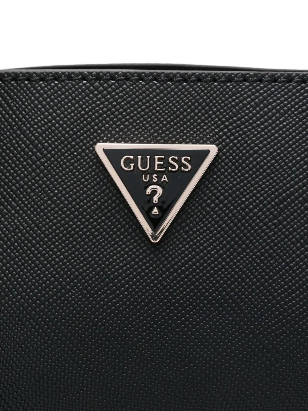 GUESS USA Shopper met logopatch Zwart