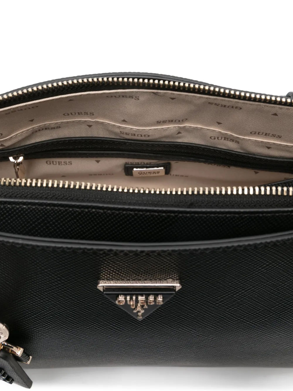 GUESS USA Shopper met logopatch Zwart