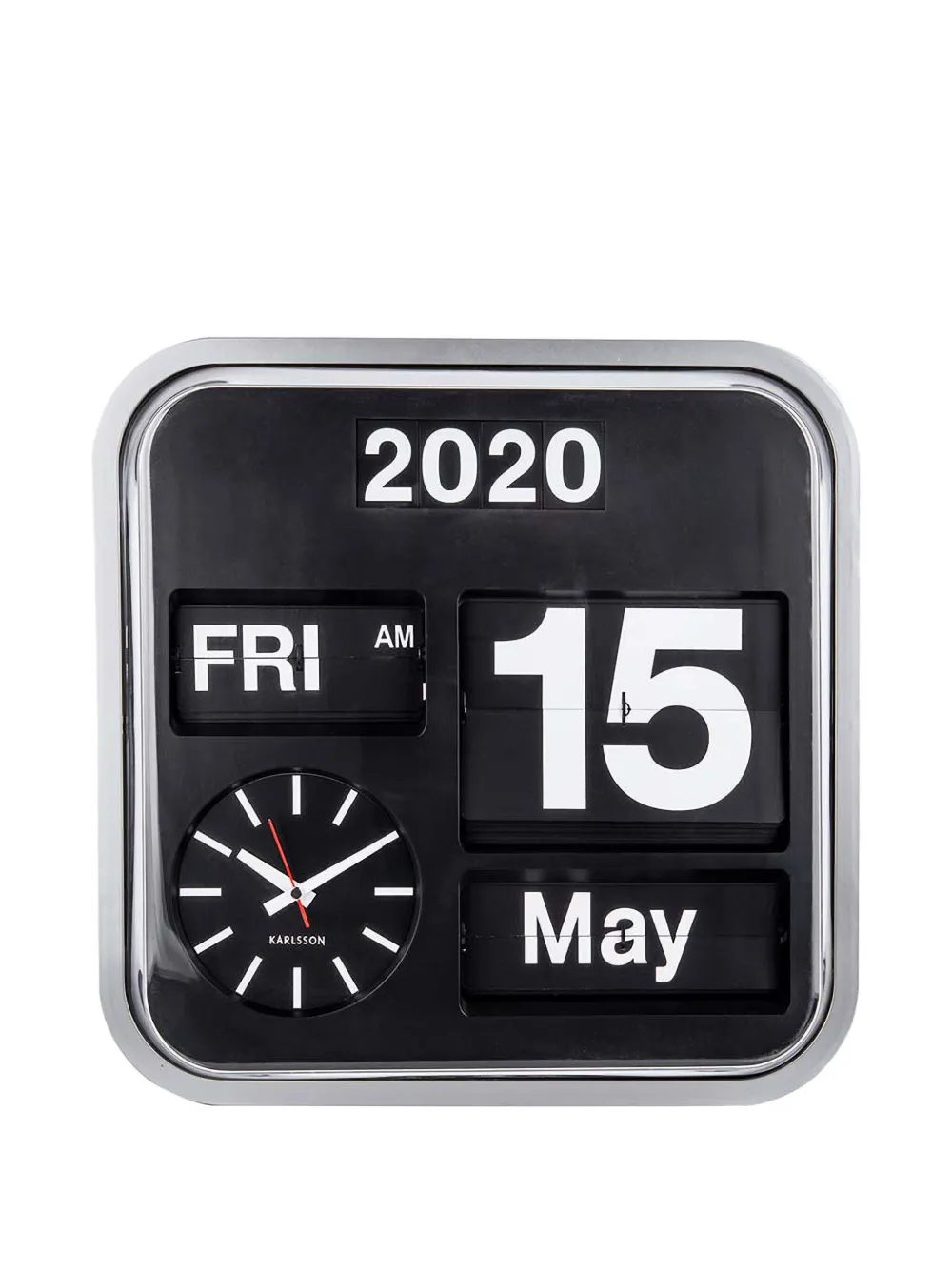 Karlsson square wall clock (43x43) | Black | Image 1
