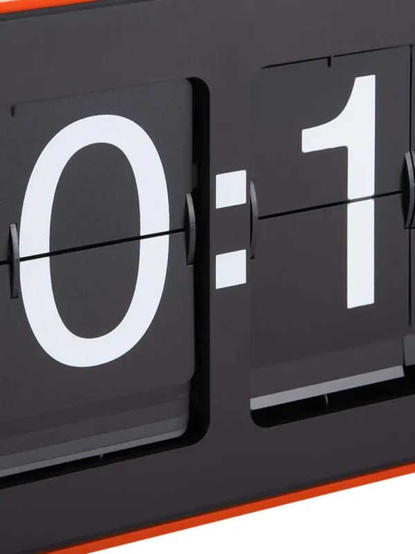 Karlsson Flip Wall Clock | Black | FARFETCH