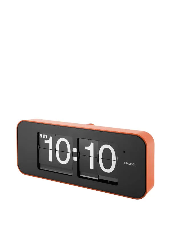 Karlsson Flip Wall Clock | Black | FARFETCH